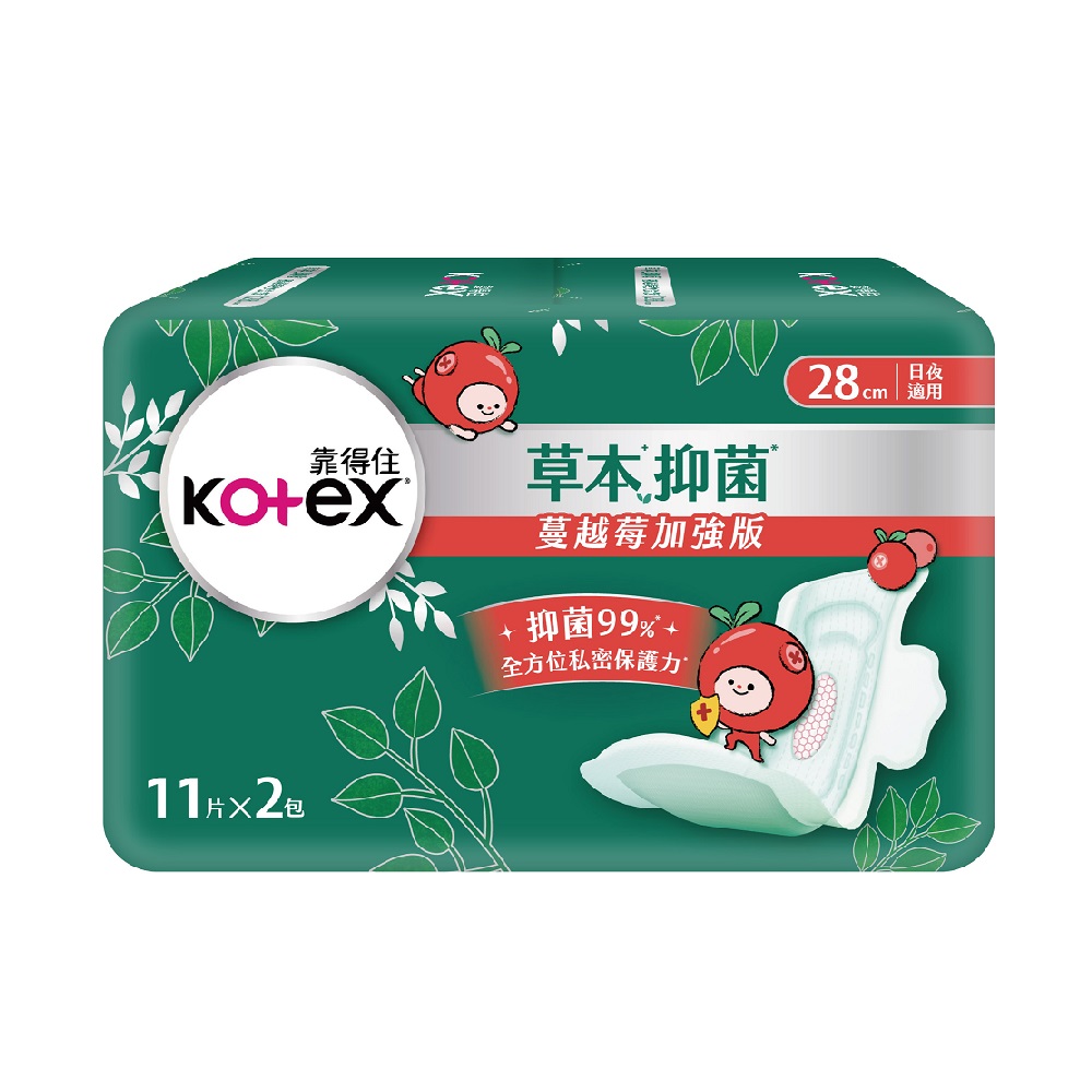 Kotex Herbal EX Day UT 28cm 11X2, , large
